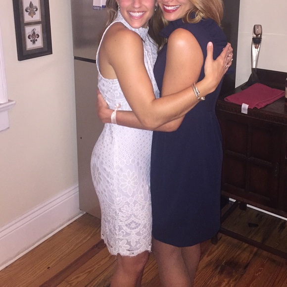 Misguided High Neck Grey bodycon dress - Picture 3 of 3